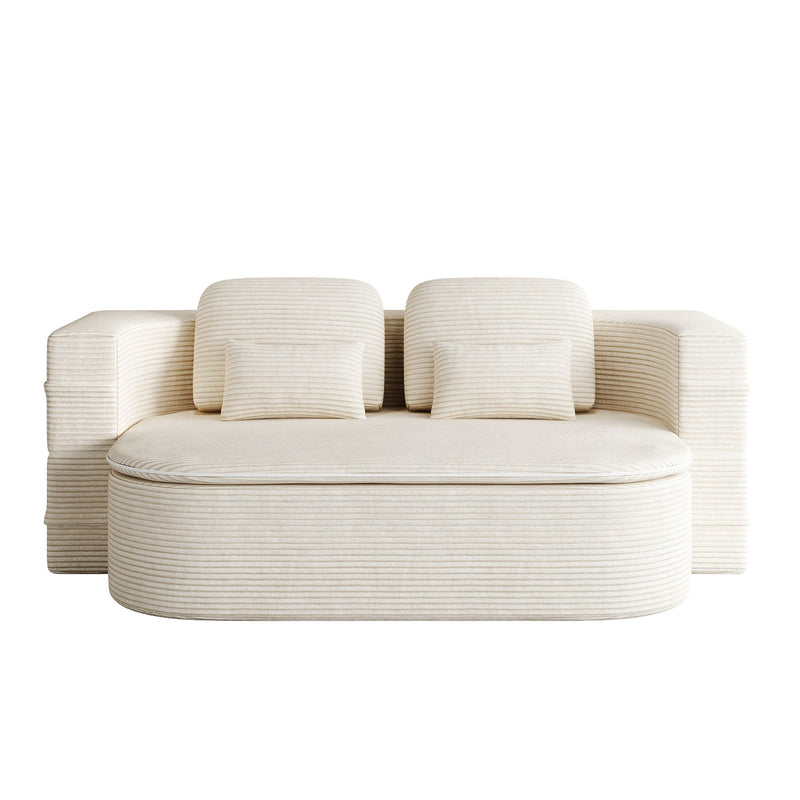 2 In 1 Foldable Sofa Bed With Multi Functional Blanket by HouseOfZazla