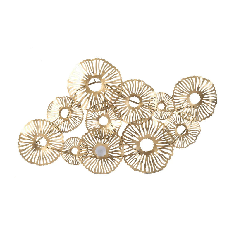 Iron Wall Art - Gold by HouseOfZazla
