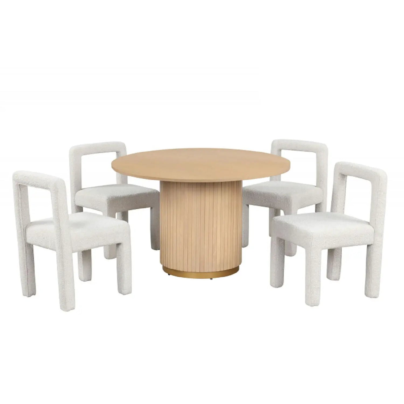 Dining Chairs With Square Open Back (Set of 2) by HouseOfZazla