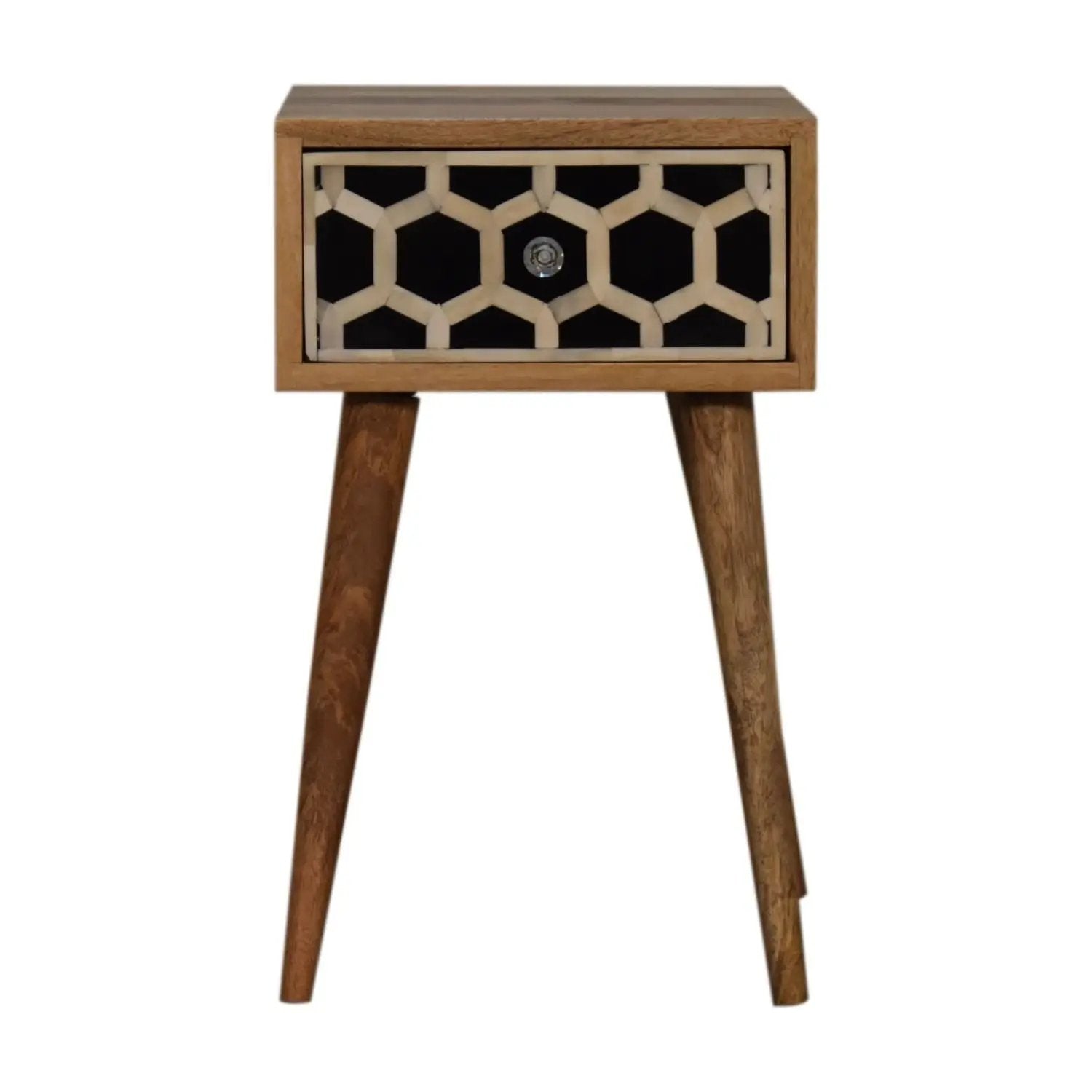 Inlay Bone Inlay Drawer Nightstand by HouseOfZazla