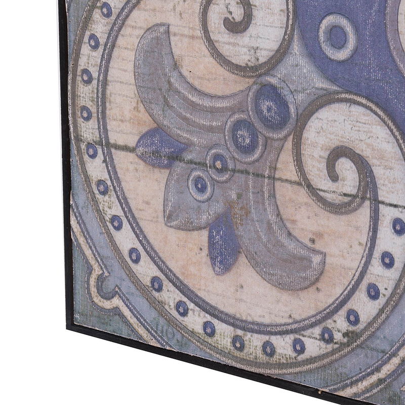 Large Wall Art Panel with Refined Pattern - Multicolor, photo 5 of 7