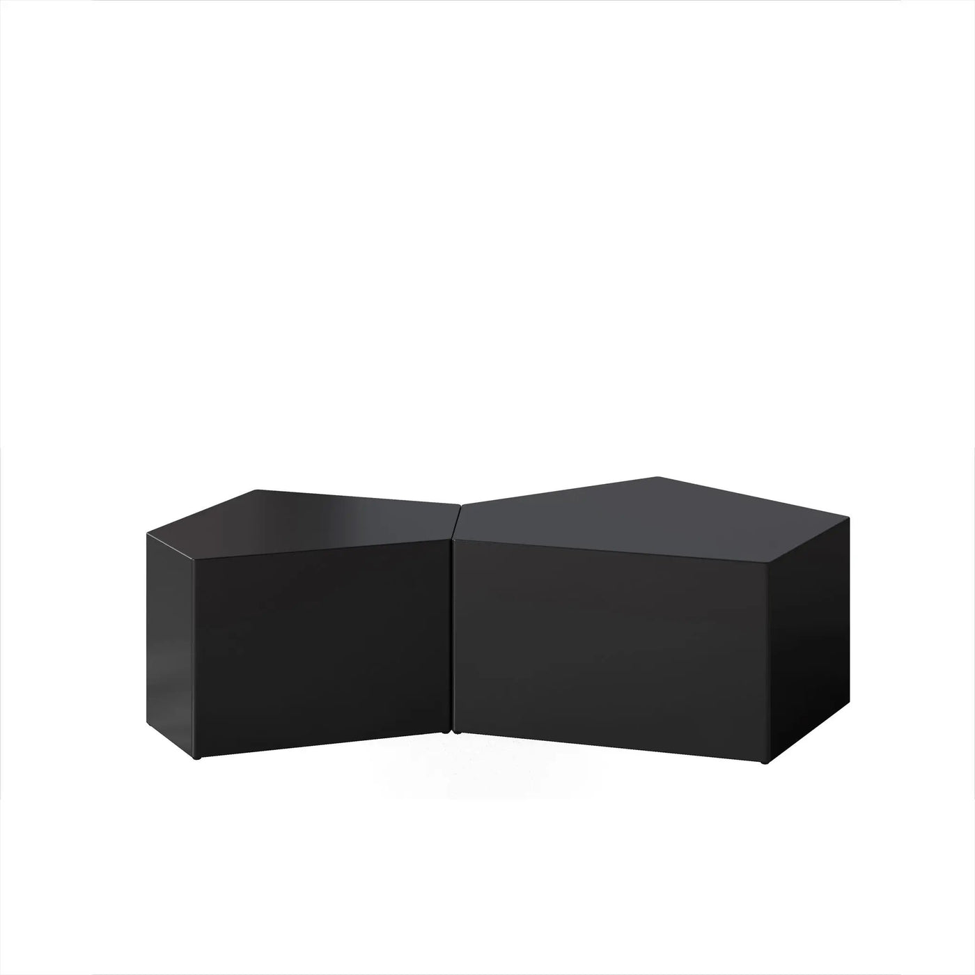 Irregular Pentagon Nesting Coffee Table Set by HouseOfZazla