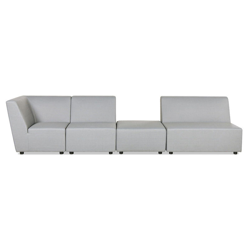 Cleo - Modular Upholstered Deep Seating Patio Armless Chair Axroma Olefin by HouseOfZazla