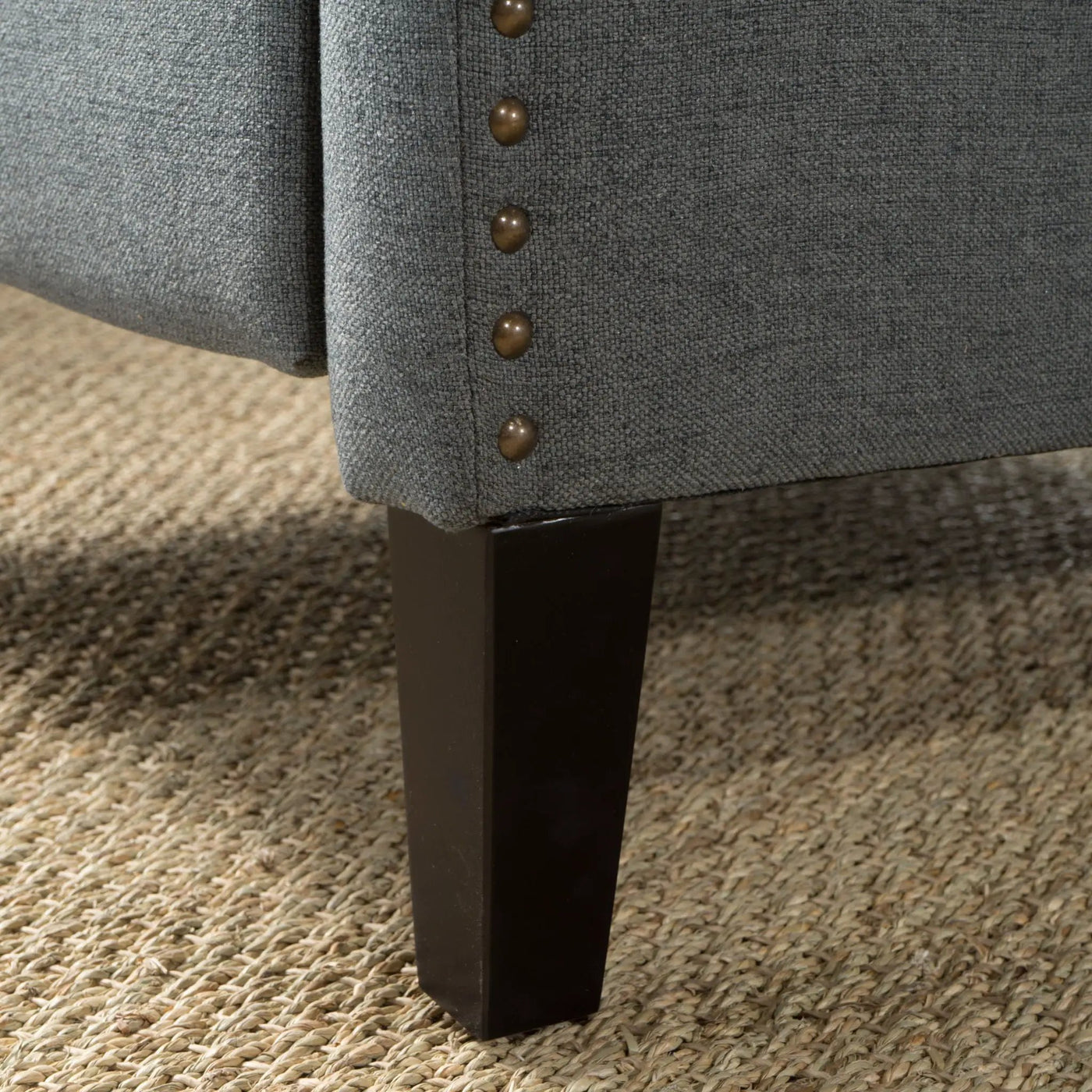 Westeros Wing Back Fabric Upholstered Recliner by Unique Piece Furniture