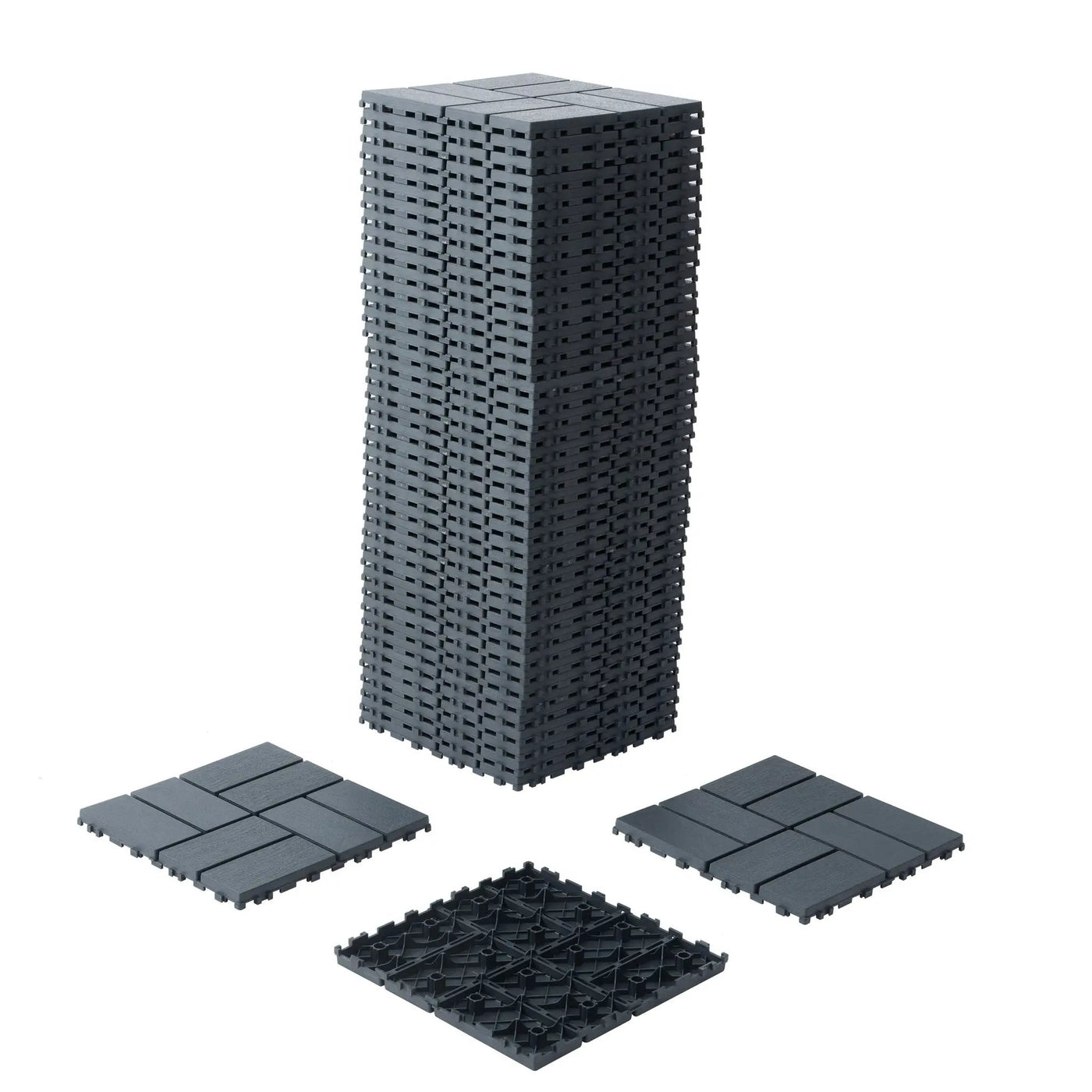Interlocking Deck Tiles, 44 Pack by HouseOfZazla