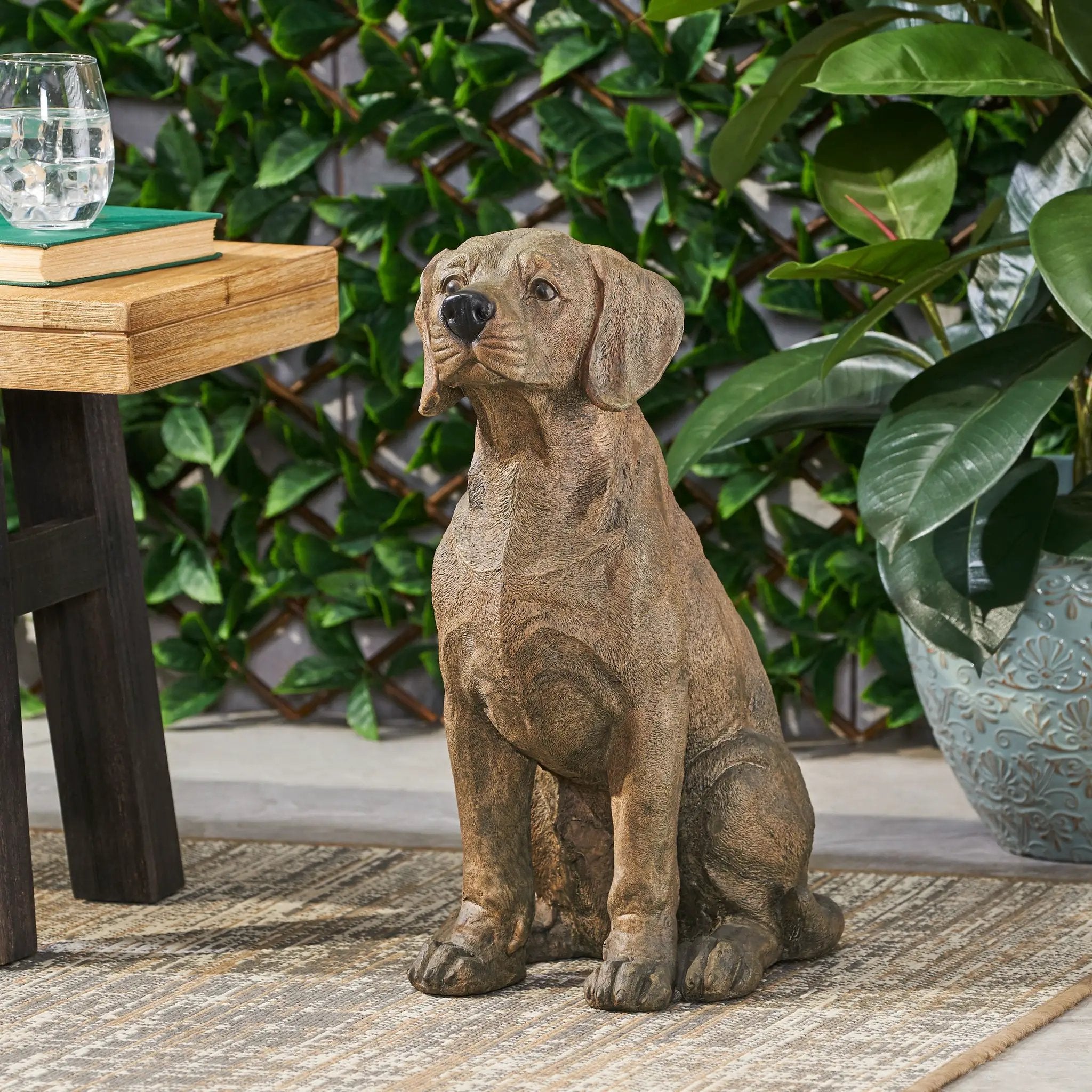 MGO Dog Decor, Outdoor Dog Statue by HouseOfZazla