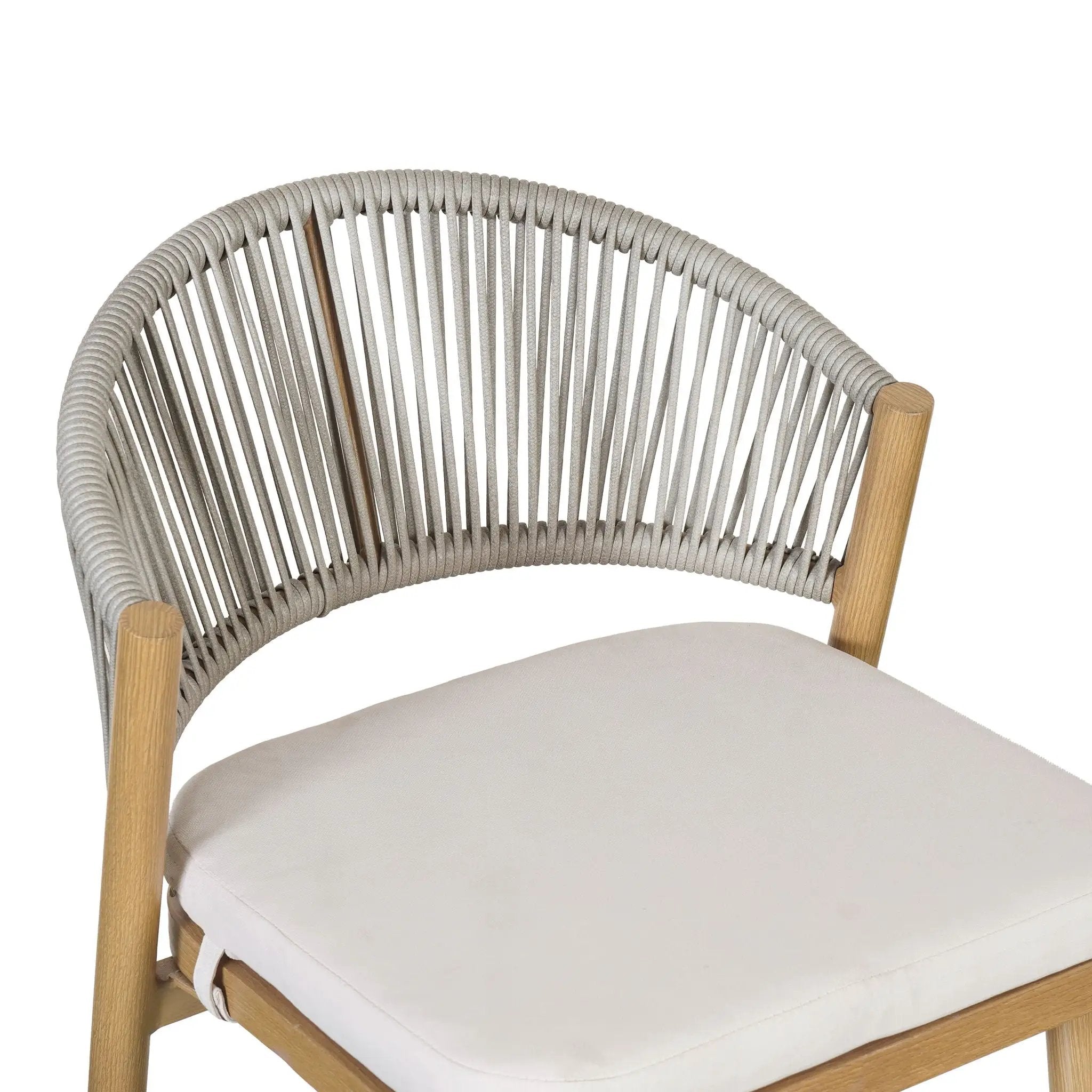 Outdoor 26" Counter Height Metal Frame Counter Stools With Scallop Shaped Backrest & Water Resistant Cushions by HouseOfZazla