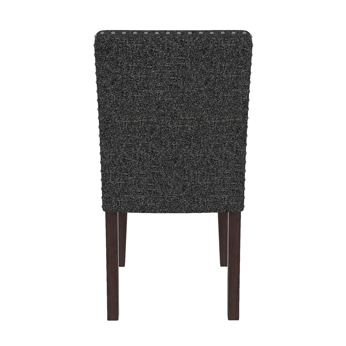 Upholstered Dining Chair With High Back Design (Set of 2) by HouseOfZazla