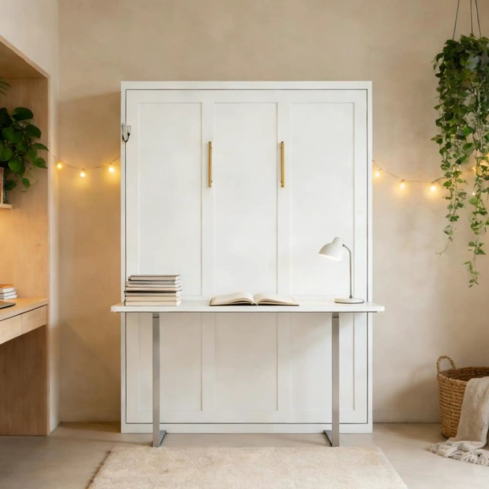 Folding Vertical Murphy Wall Bed by HouseOfZazla