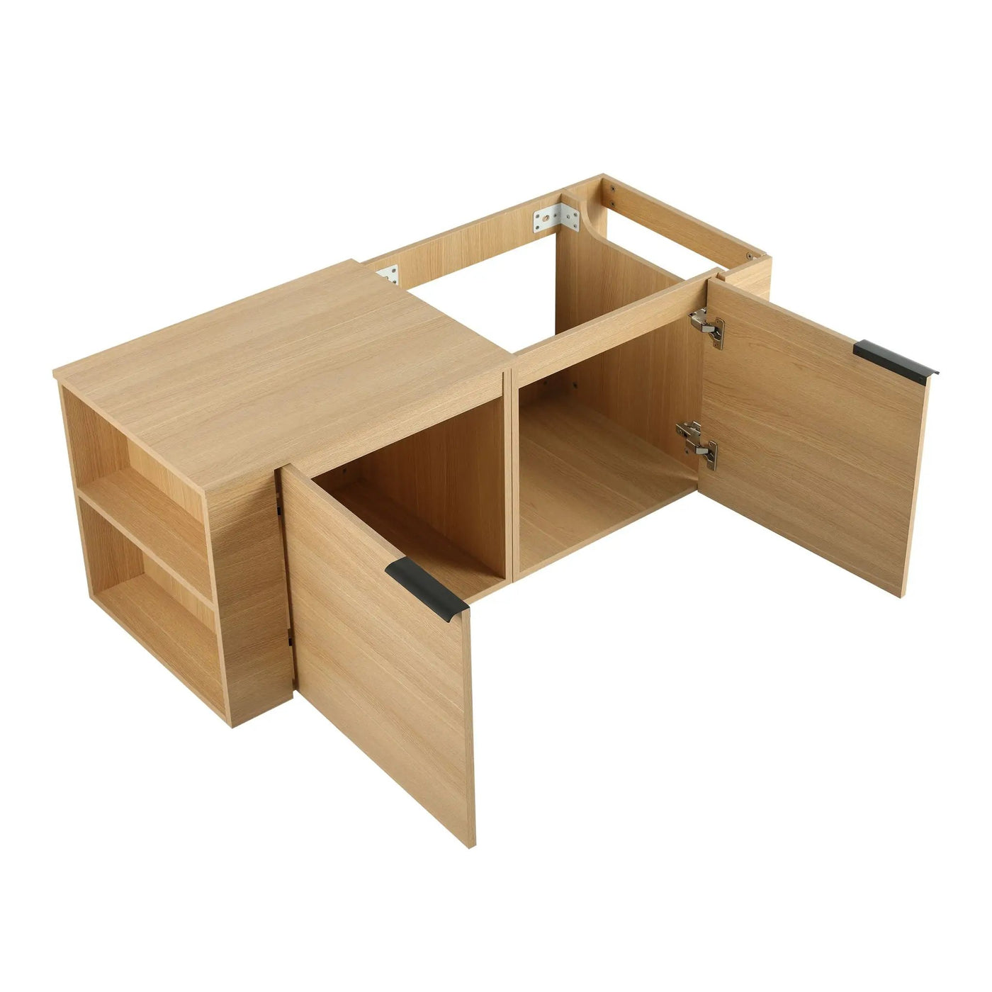 Modern Bathroom Vanity Sink Combo With Spacious Storage by HouseOfZazla