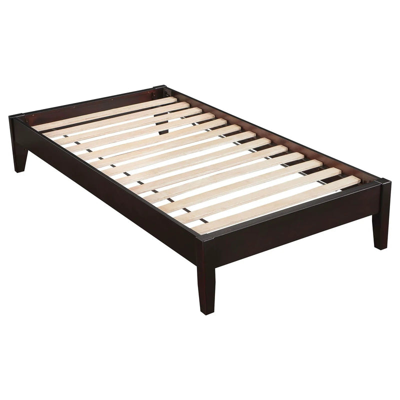 Hounslow Twin Universal Platform Bed Cappuccino by Unique Piece Furniture