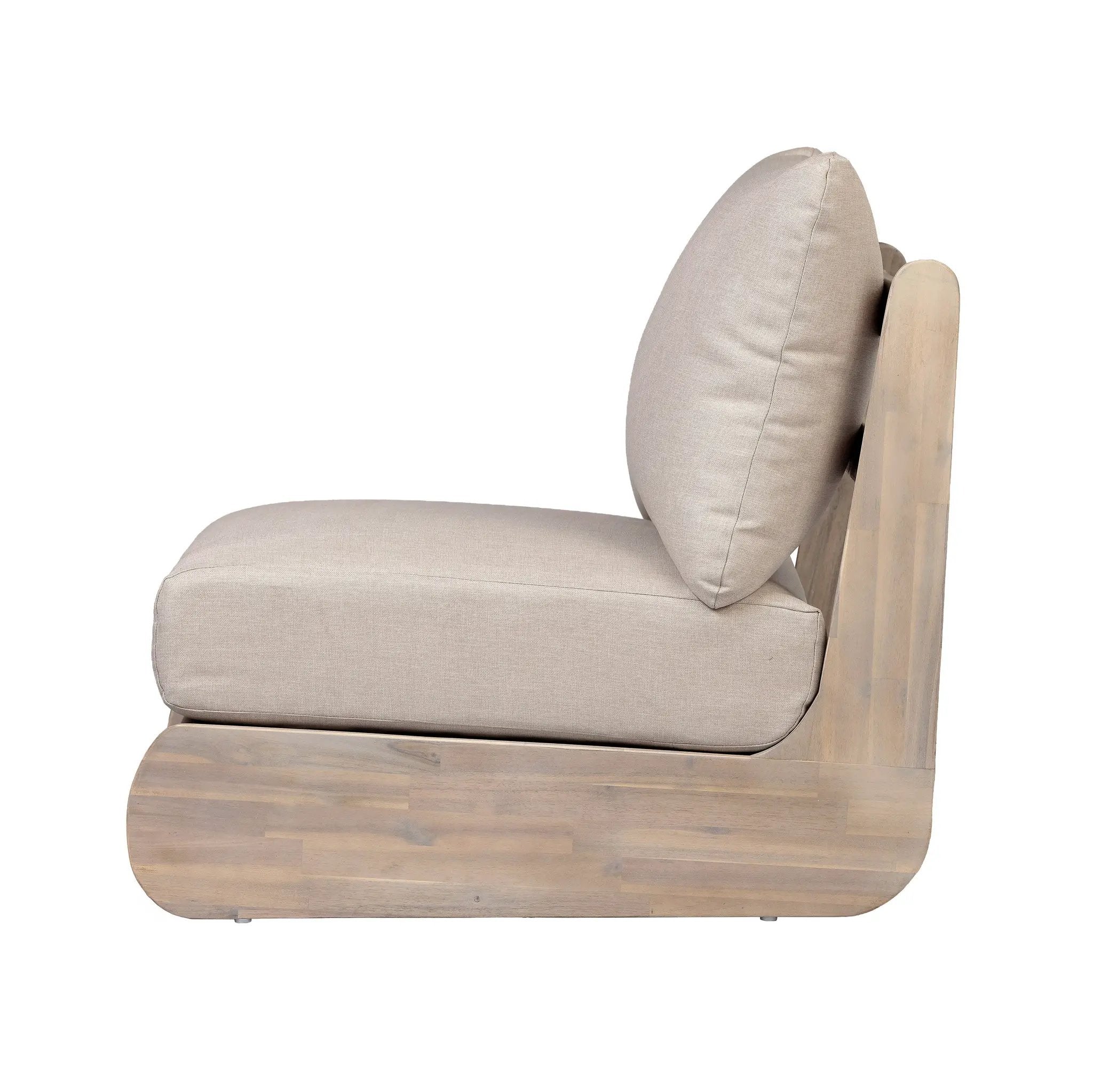 Outdoor Acacia Lazy 5 Seater Chat Set by HouseOfZazla