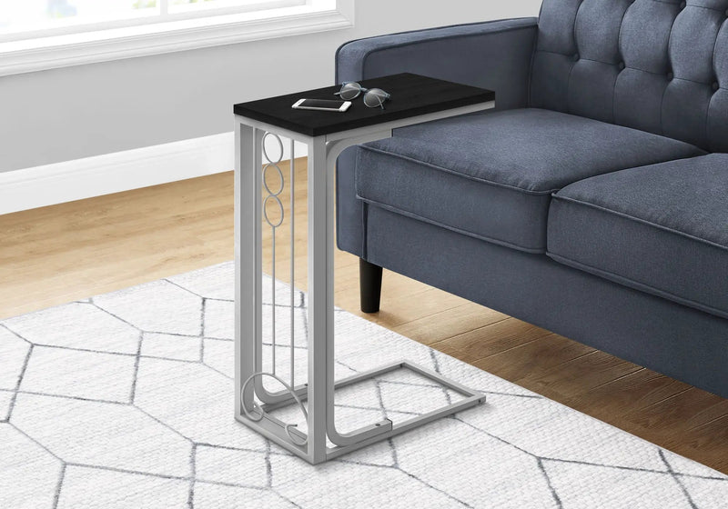 Elegant Accent Table, C-Shaped, Transitional by HouseOfZazla