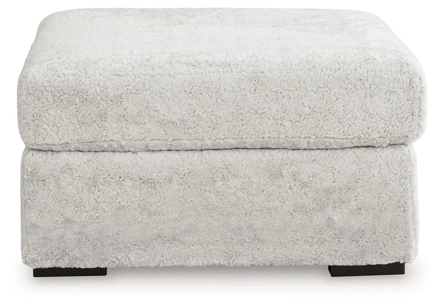 Cuddle Plush - Oversized Accent Ottoman - Arctic by Unique Piece Furniture