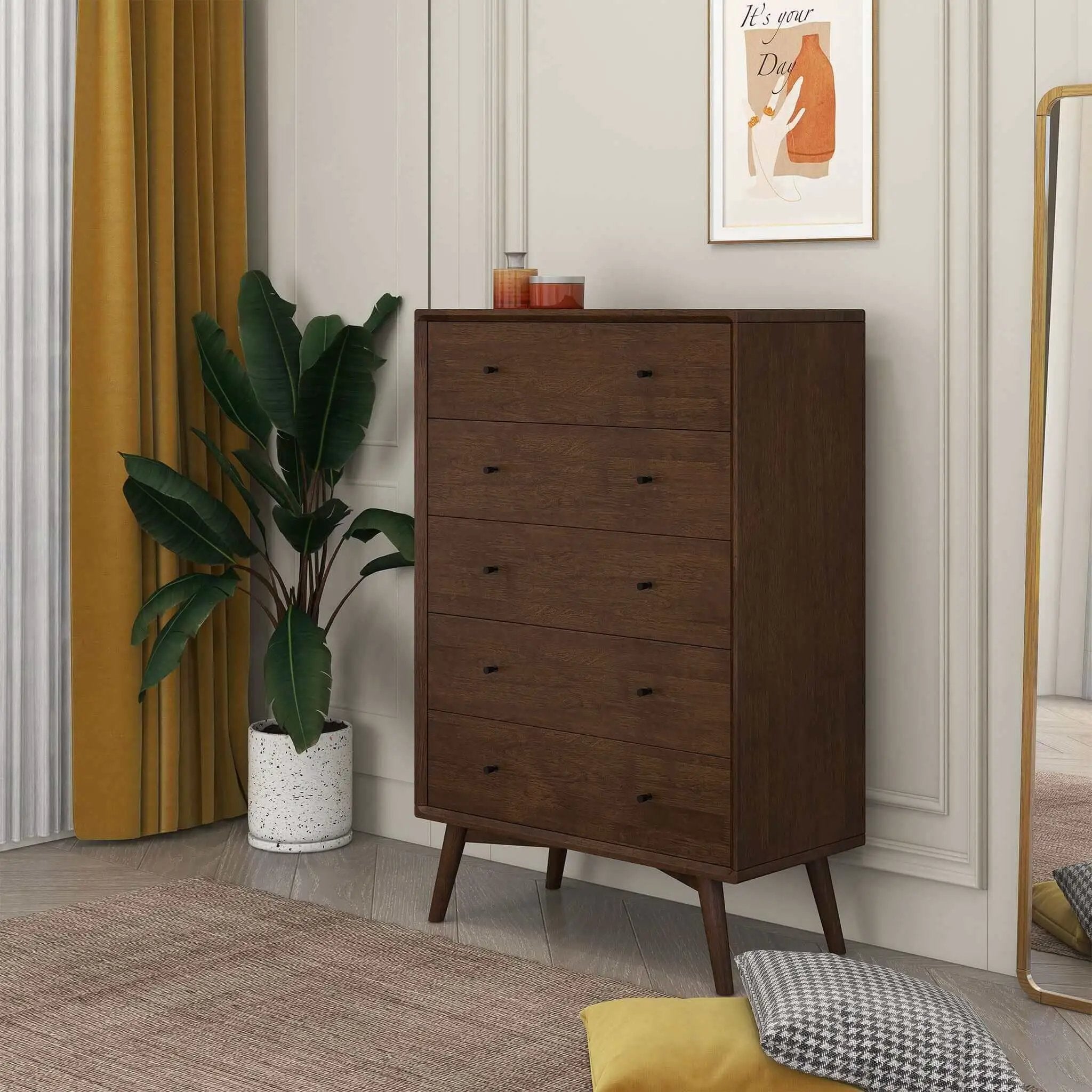 Caroline - Mid-Century, Modern Dresser by HouseOfZazla