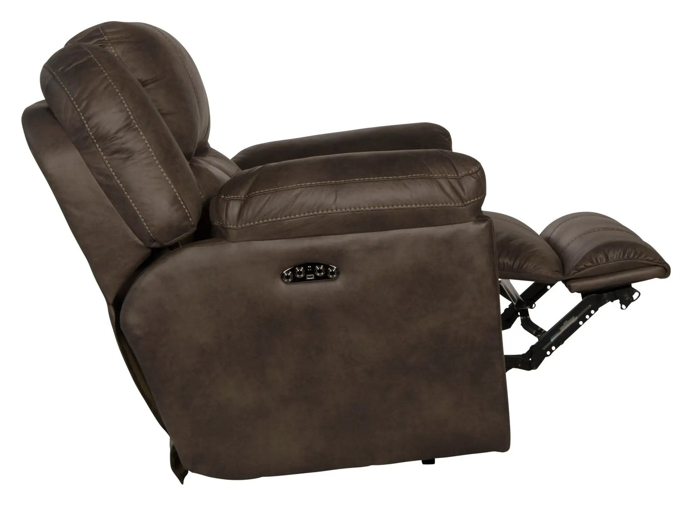 Ferrington - Power Lay Flat Recliner with Power Adjustable Headrest by Unique Piece Furniture