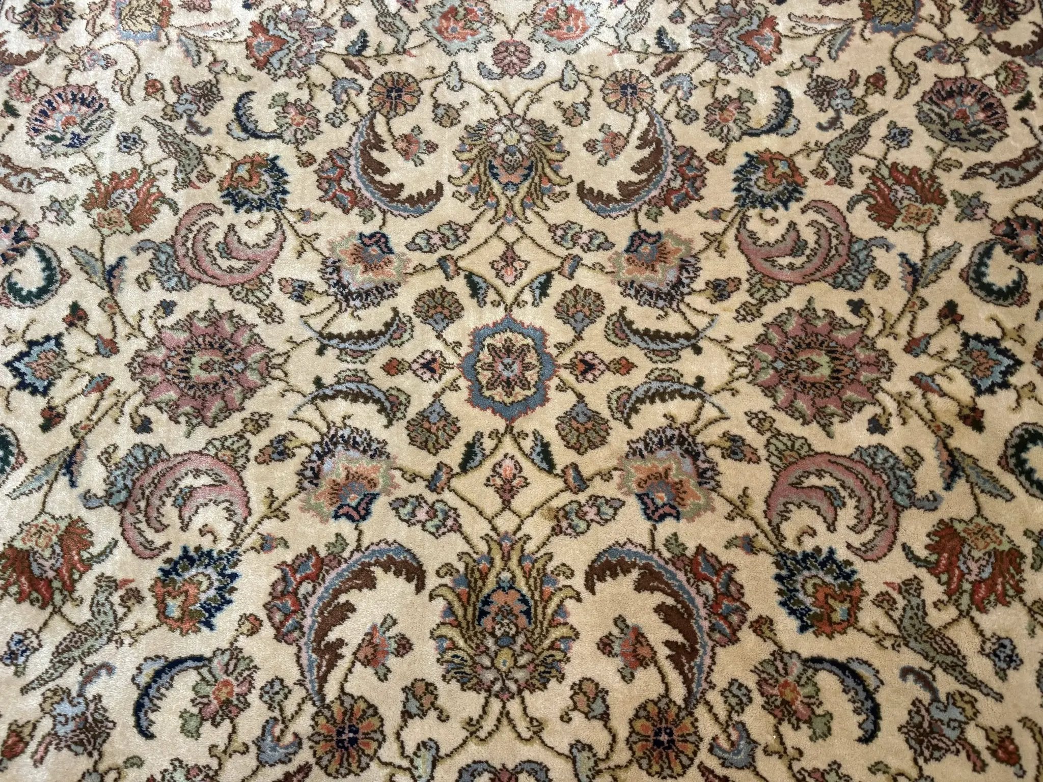 8.8 x 12 Karastan Tabriz Rug #738 Wool Vintage Discontinued Original 700 Series by Jewel Rugs
