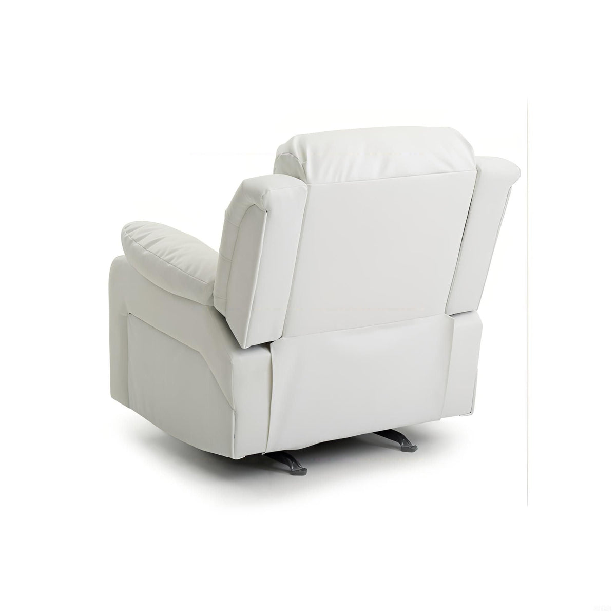 Comfortable Rocking Motion Recliner Chair with Rocking Feature - Dark Gray, White, Black, or Dark Brown, photo 16 of 21
