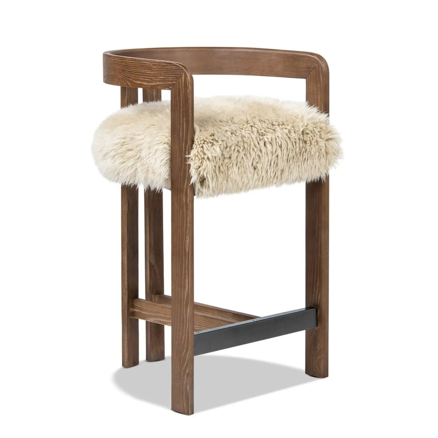 Millwick - Low Back Counter Stool by HouseOfZazla
