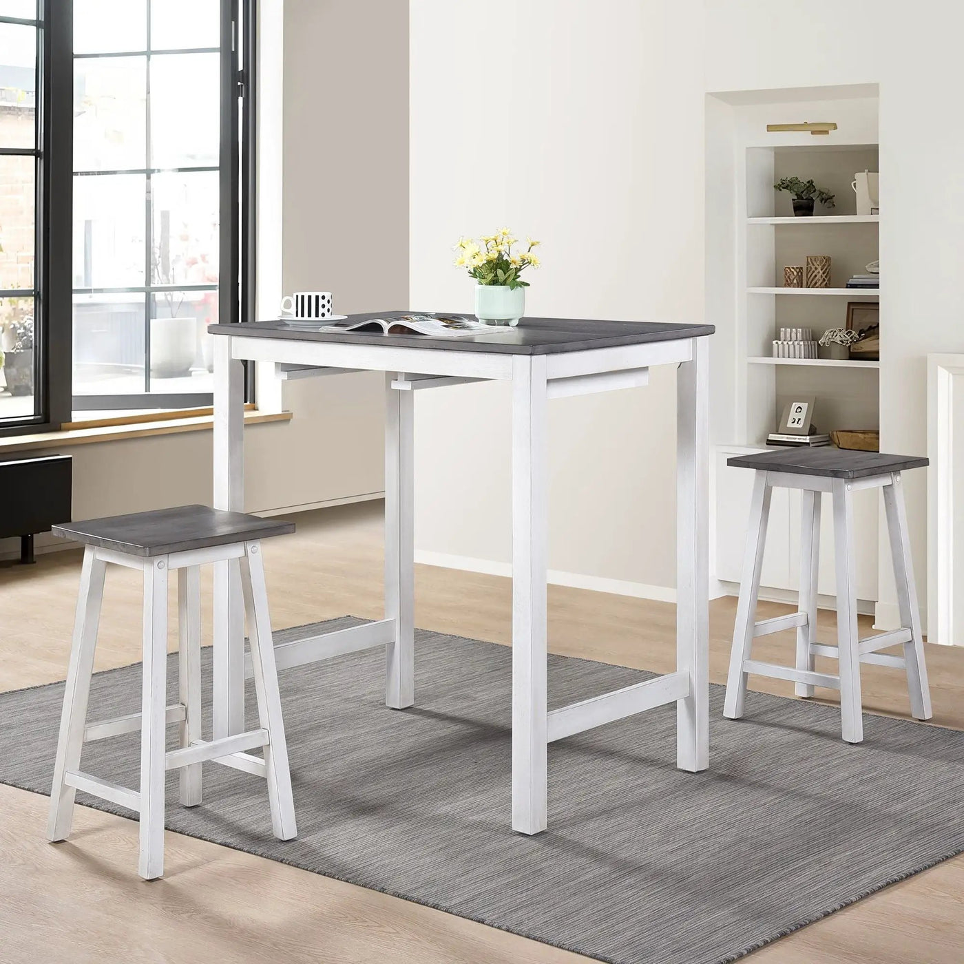 3 Pieces Counter Height Set by Unique Piece Furniture