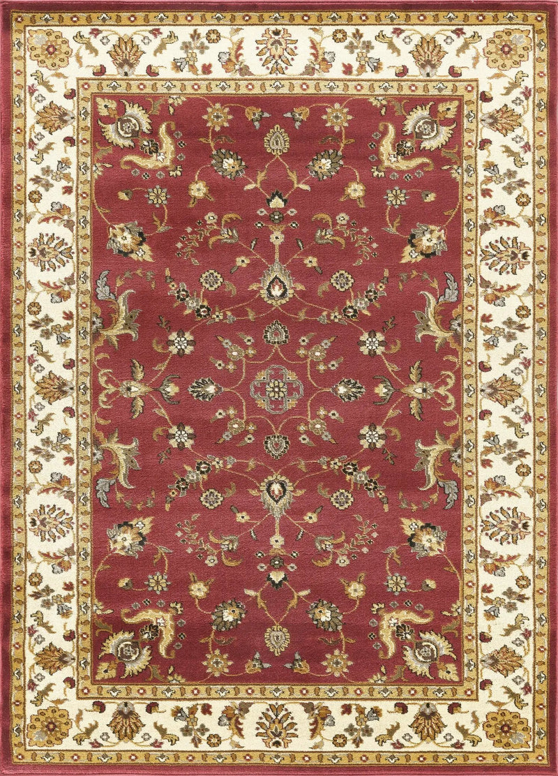 Classic GC_VIN5006 Red Area Rug by HouseOfZazla