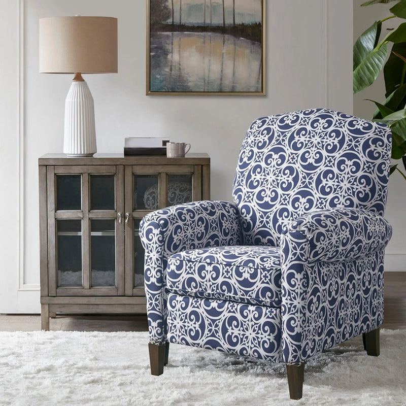Kirby Transitional Push Back Recliner Chair by HouseOfZazla