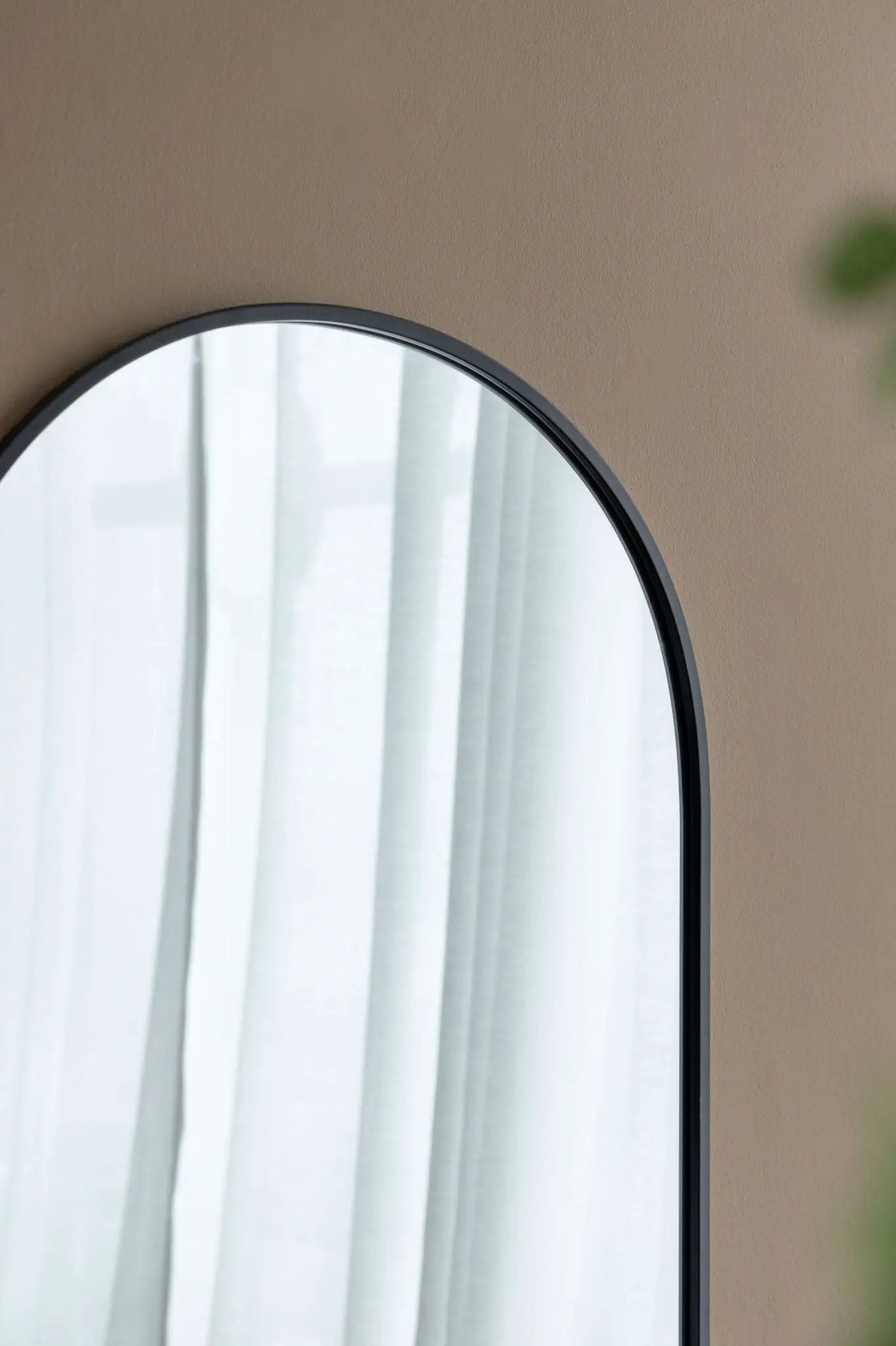 Arched Mirror With Metal Frame, Wall Mirror For Living Room Bedroom Entryway by HouseOfZazla