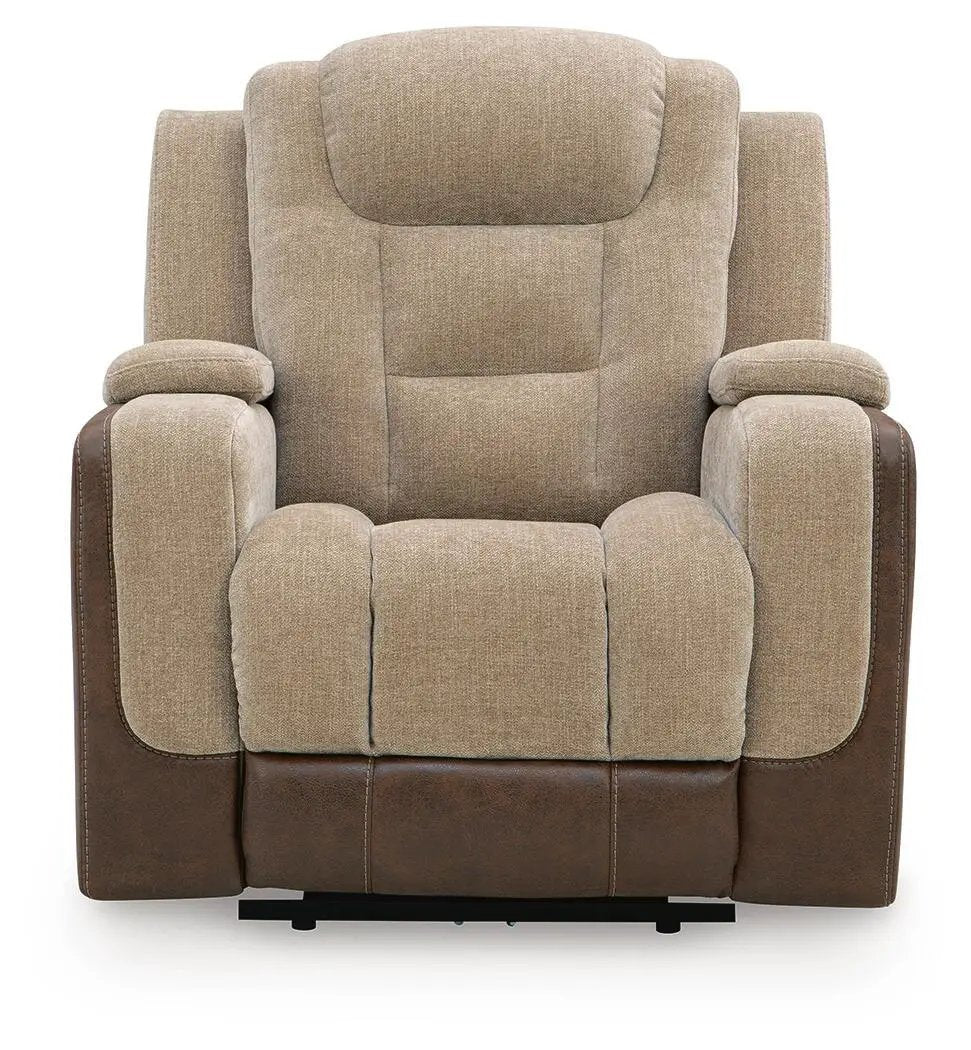 Mixed Motion - Power Recliner With Adjustable Headrest by Unique Piece Furniture