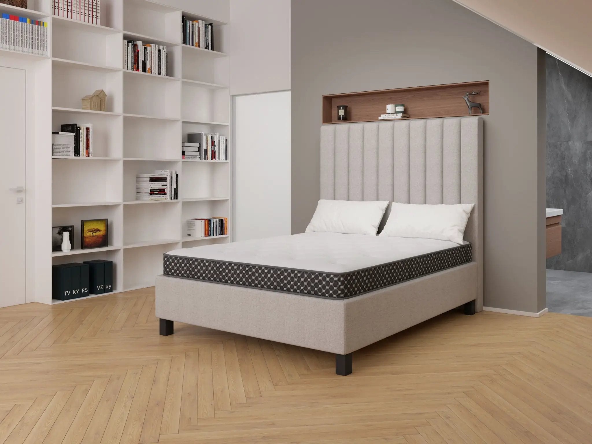 6" Quilted Foam Firm Mattress by HouseOfZazla