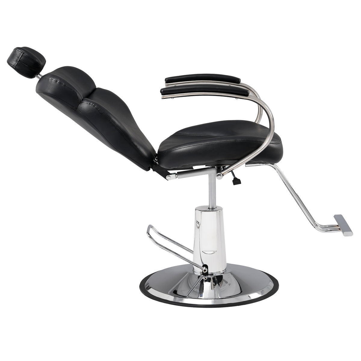 Premium Reclining barber Chair Salon Chair for Hair Stylist with Heavy Duty Hydraulic Pump, 360° Rotation, Tattoo Chair  Shampoo Beauty Salon Equipment,  Max Load Weight 330 Lbs, photo 10 of 10