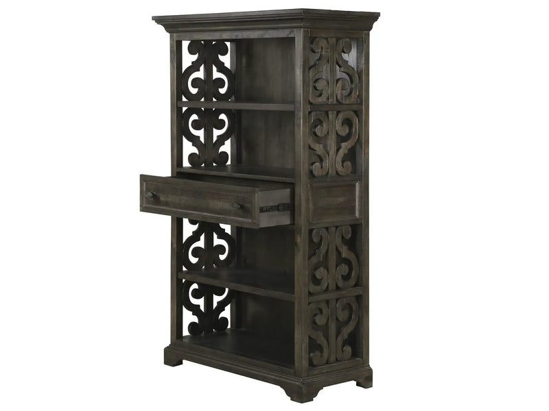 Bellamy - Bookcase - Peppercorn, photo 4 of 5