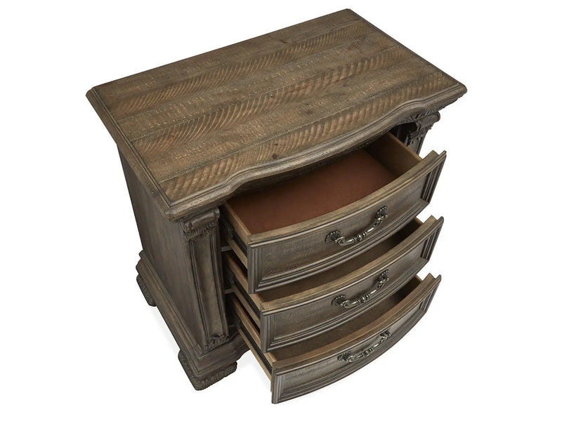 Durango - Drawer Nightstand - Willadeene Brown by Unique Piece Furniture