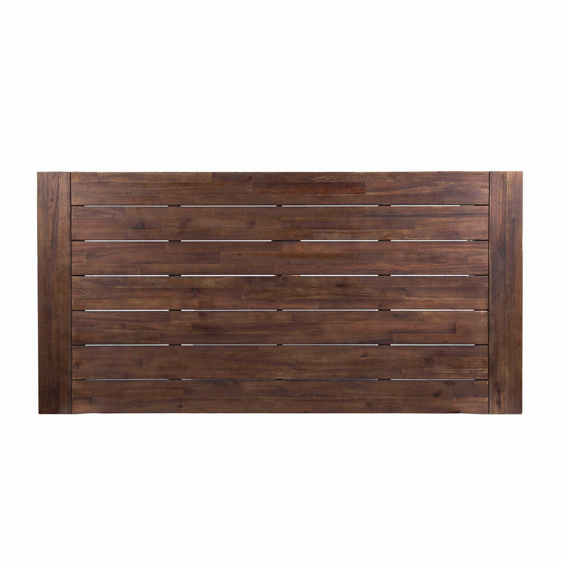 Outdoor Sandblast Finish Acacia Wood Dining Table