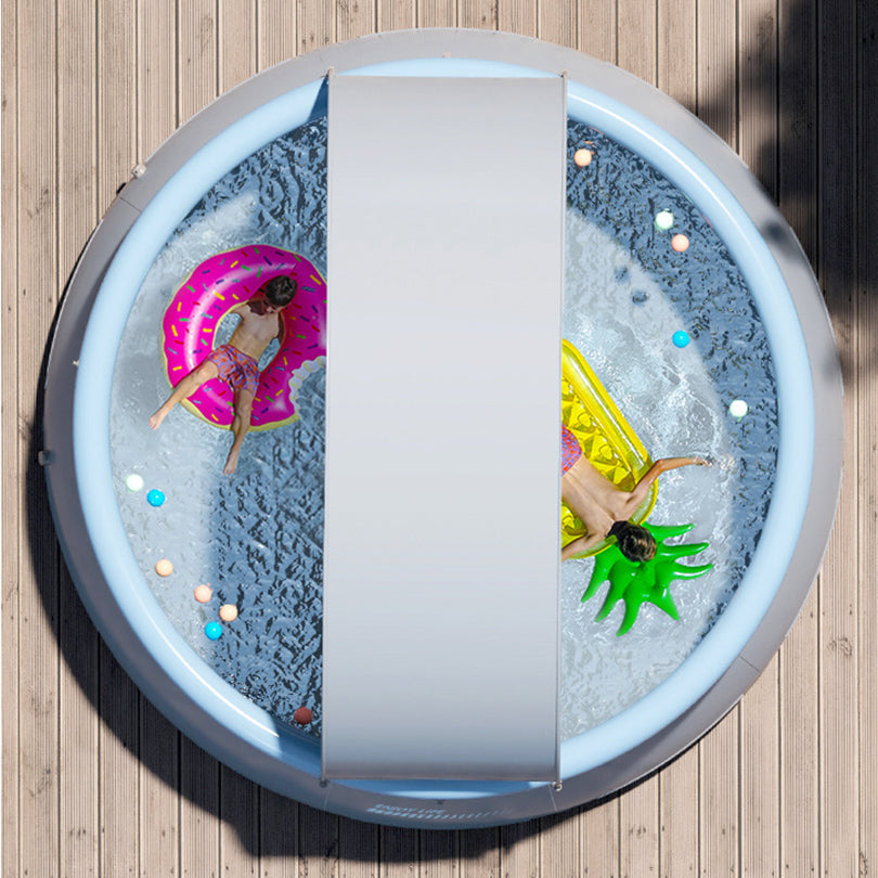 141.73in x 29.92in Outdoor Inflatable Swimming Pool by HouseOfZazla