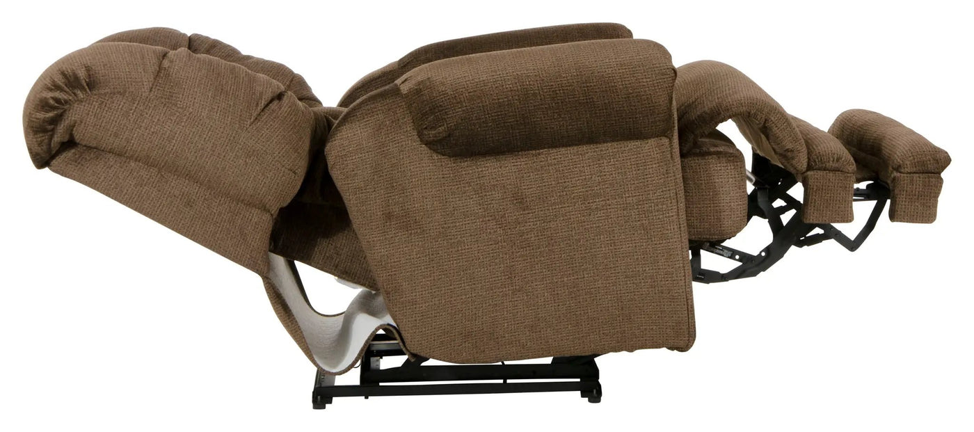 Malone - Power Lay Flat Recliner With Extended Ottoman by Unique Piece Furniture