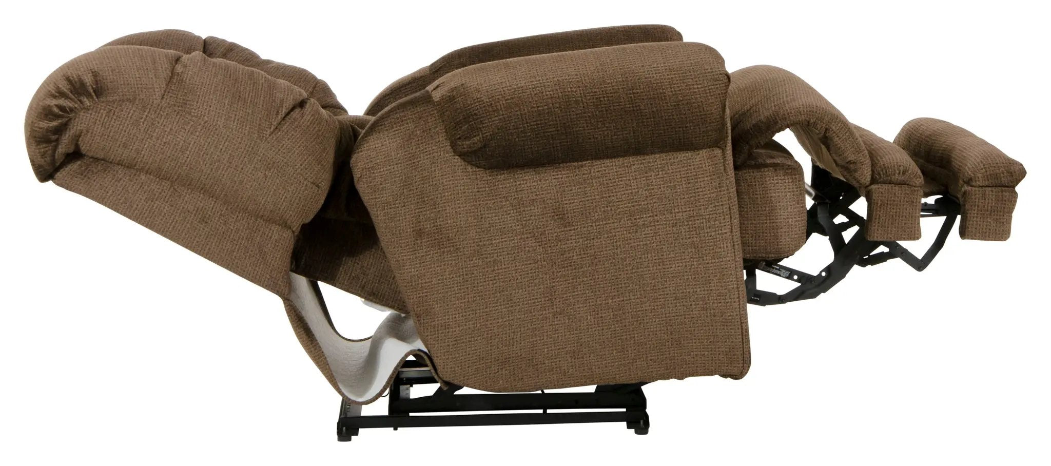Malone - Power Lay Flat Recliner With Extended Ottoman by Unique Piece Furniture