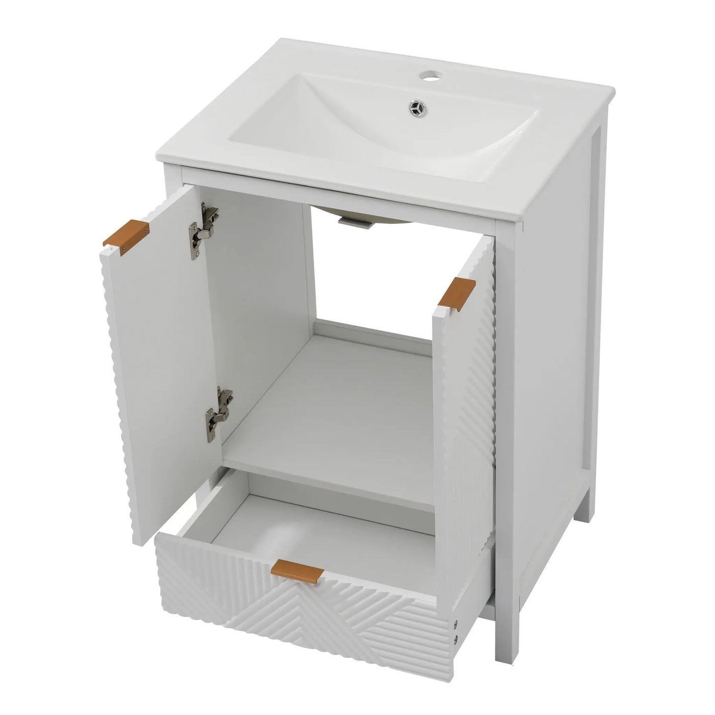 Modern Bathroom Vanity With Sink Combo by HouseOfZazla