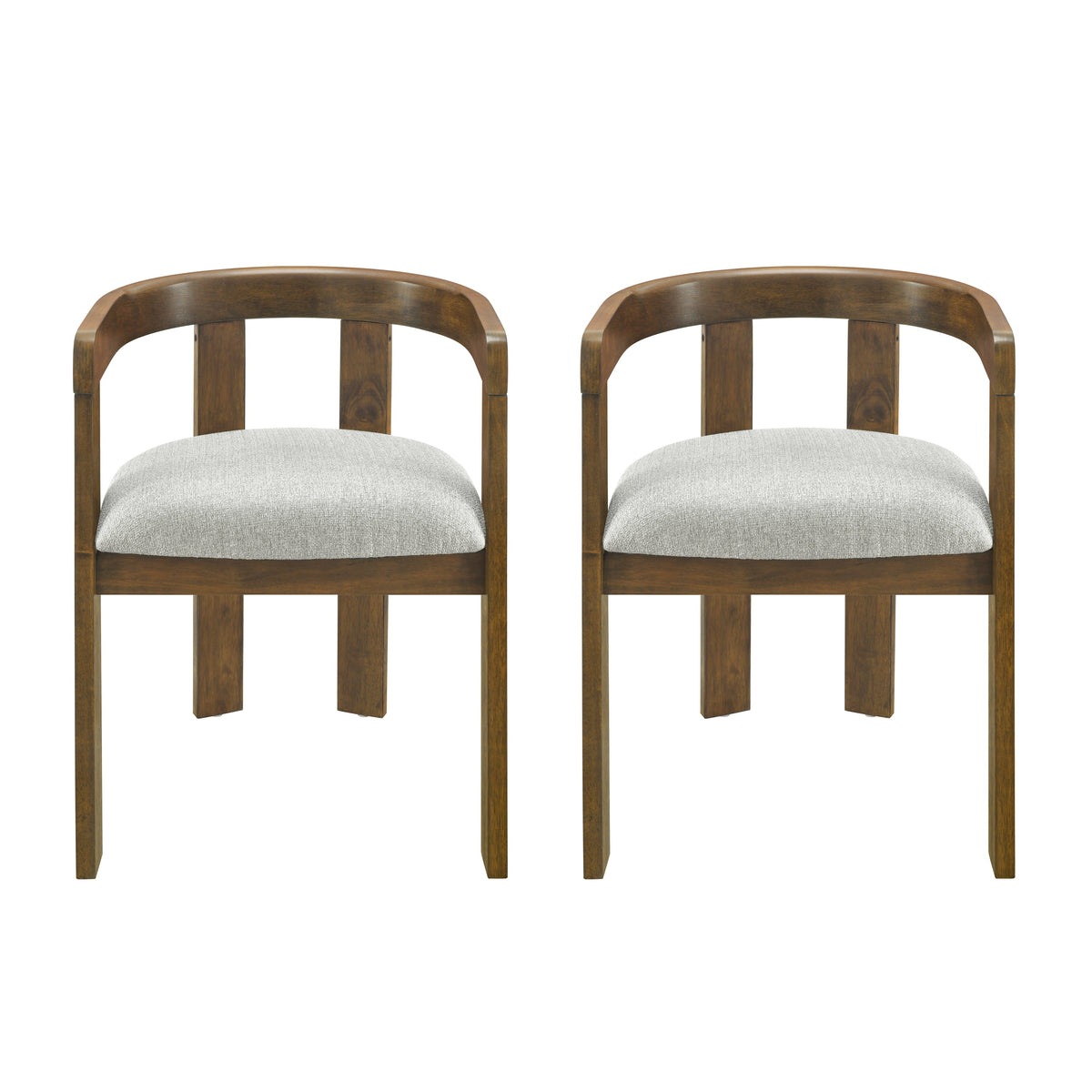 Modern Barrel Dining Chairs (Set of 2), photo 4 of 10