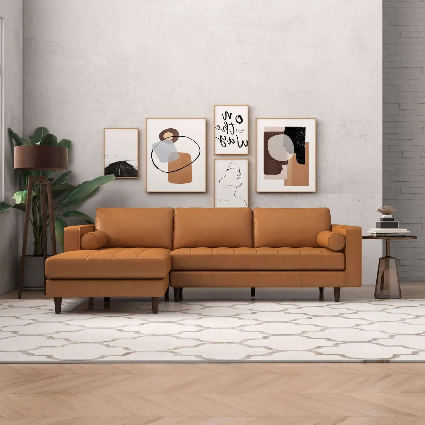 Anthony - Corner Sectional Sofa by Unique Piece Furniture