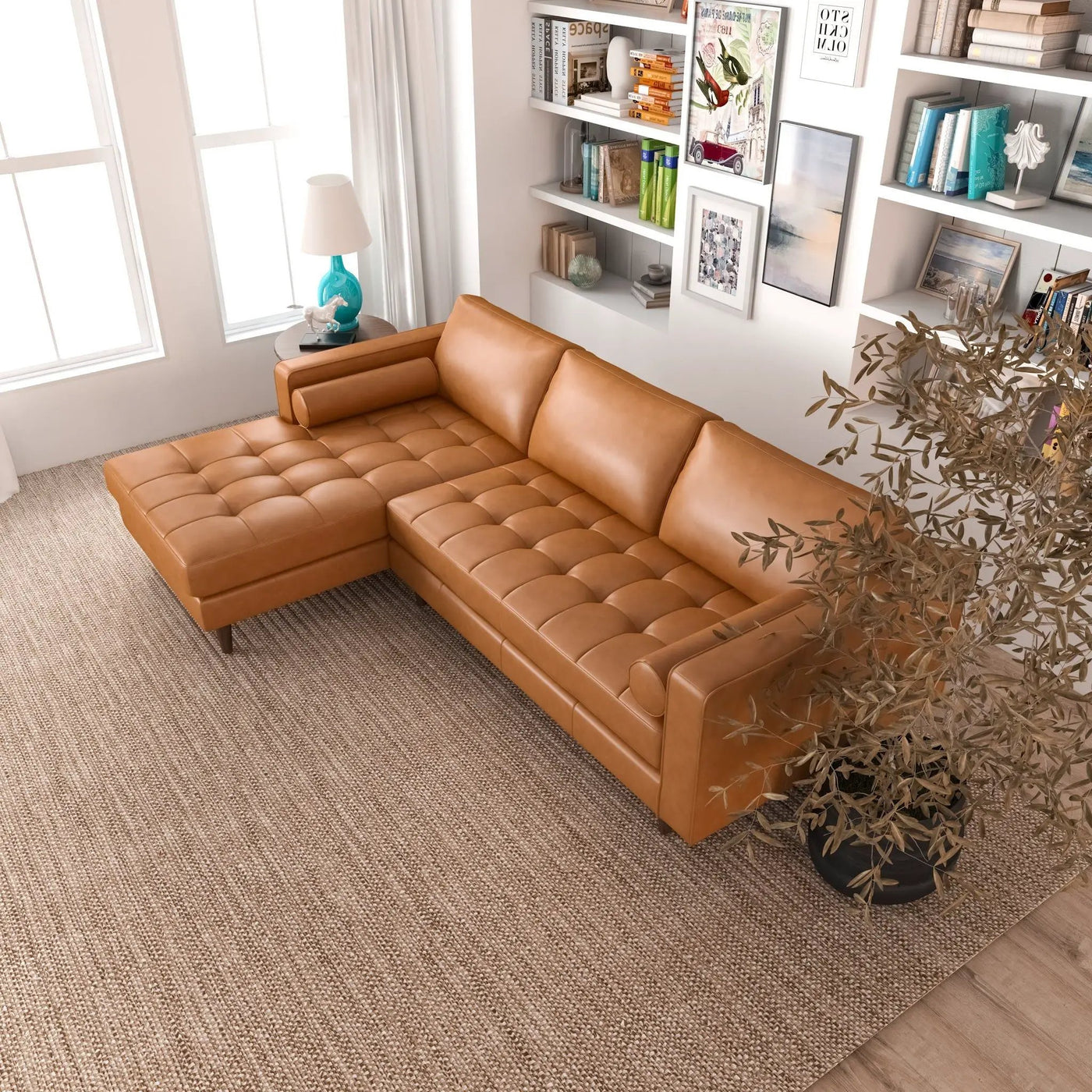 Anthony - Corner Sectional Sofa by HouseOfZazla