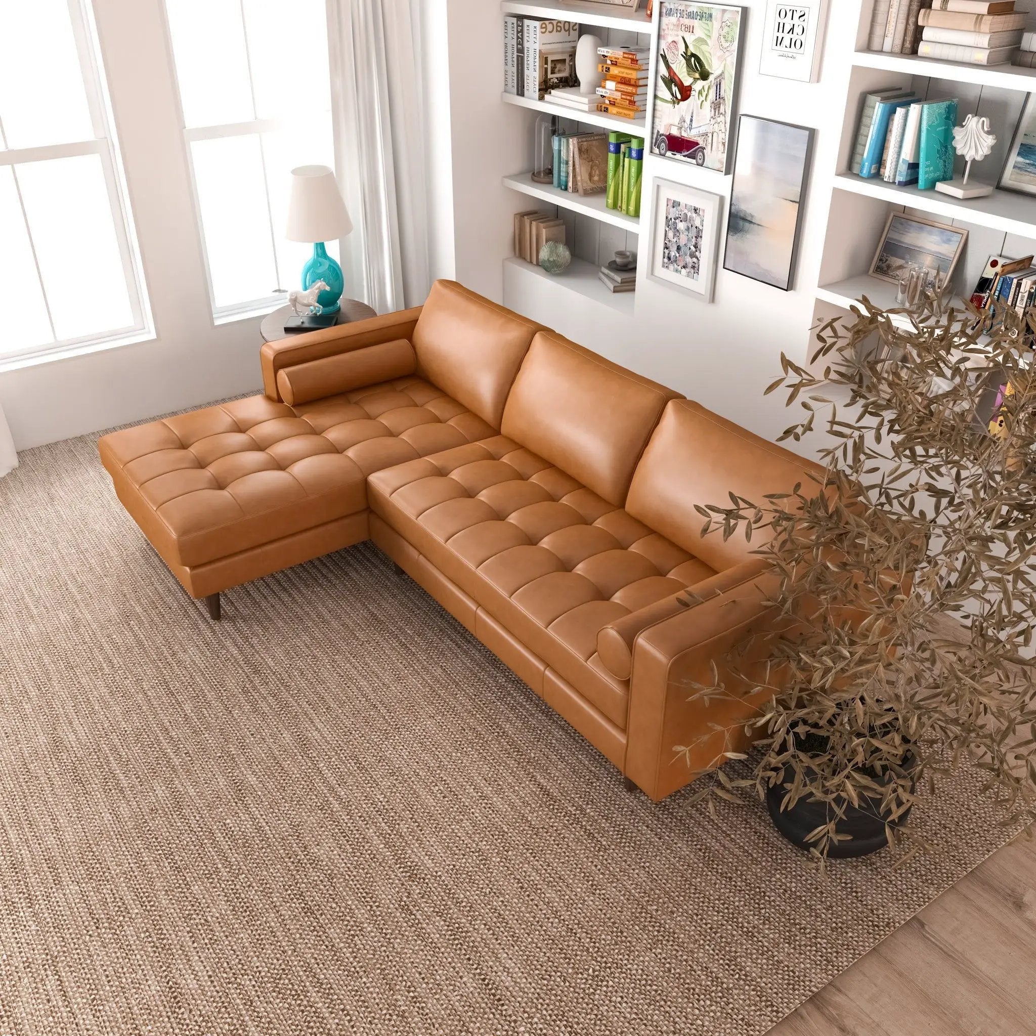 Anthony - Corner Sectional Sofa by HouseOfZazla