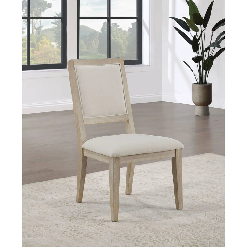 Verdugo - Cushioned Dining Chair (Set of 2) - White Washed by HouseOfZazla