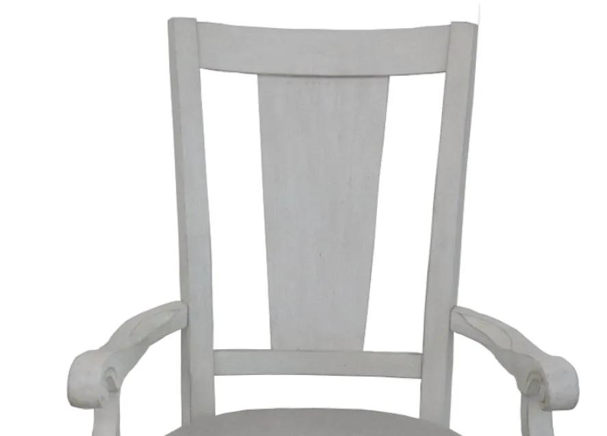 Katia - Arm Chair (Set of 2) - Light Gray / White by Unique Piece Furniture