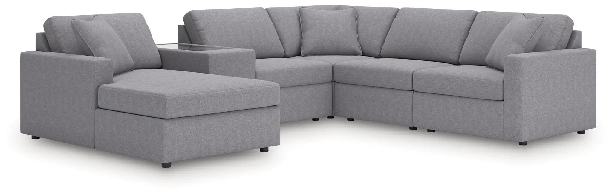 Modmax - Sectional - Granite by Unique Piece Furniture
