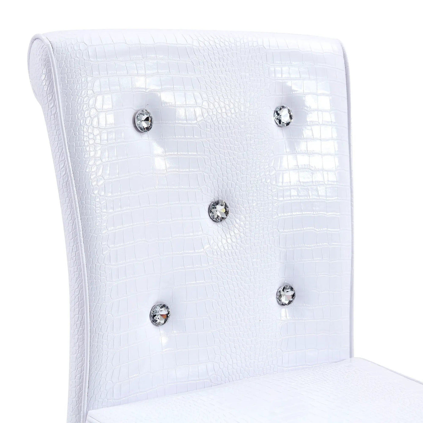 Bar Chairs & Crystal Clasp Design (Set of 2) by HouseOfZazla