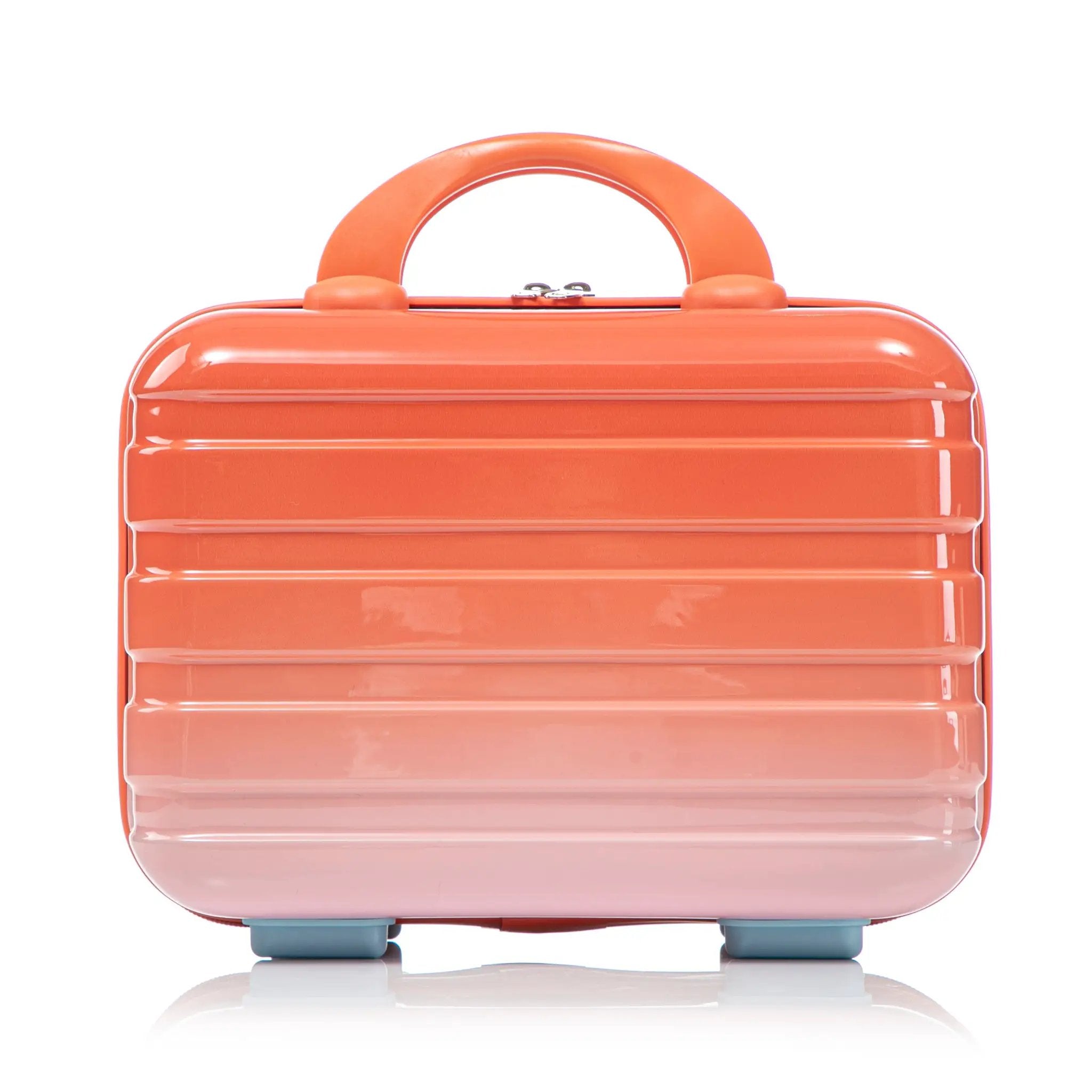 2 Pc PC Spinner Wheel Luggage Set with Gradient Color and Lock by HouseOfZazla