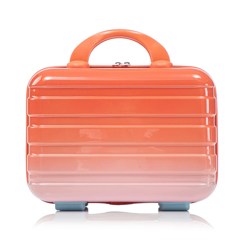 2 Pc PC Spinner Wheel Luggage Set with Gradient Color and Lock by HouseOfZazla