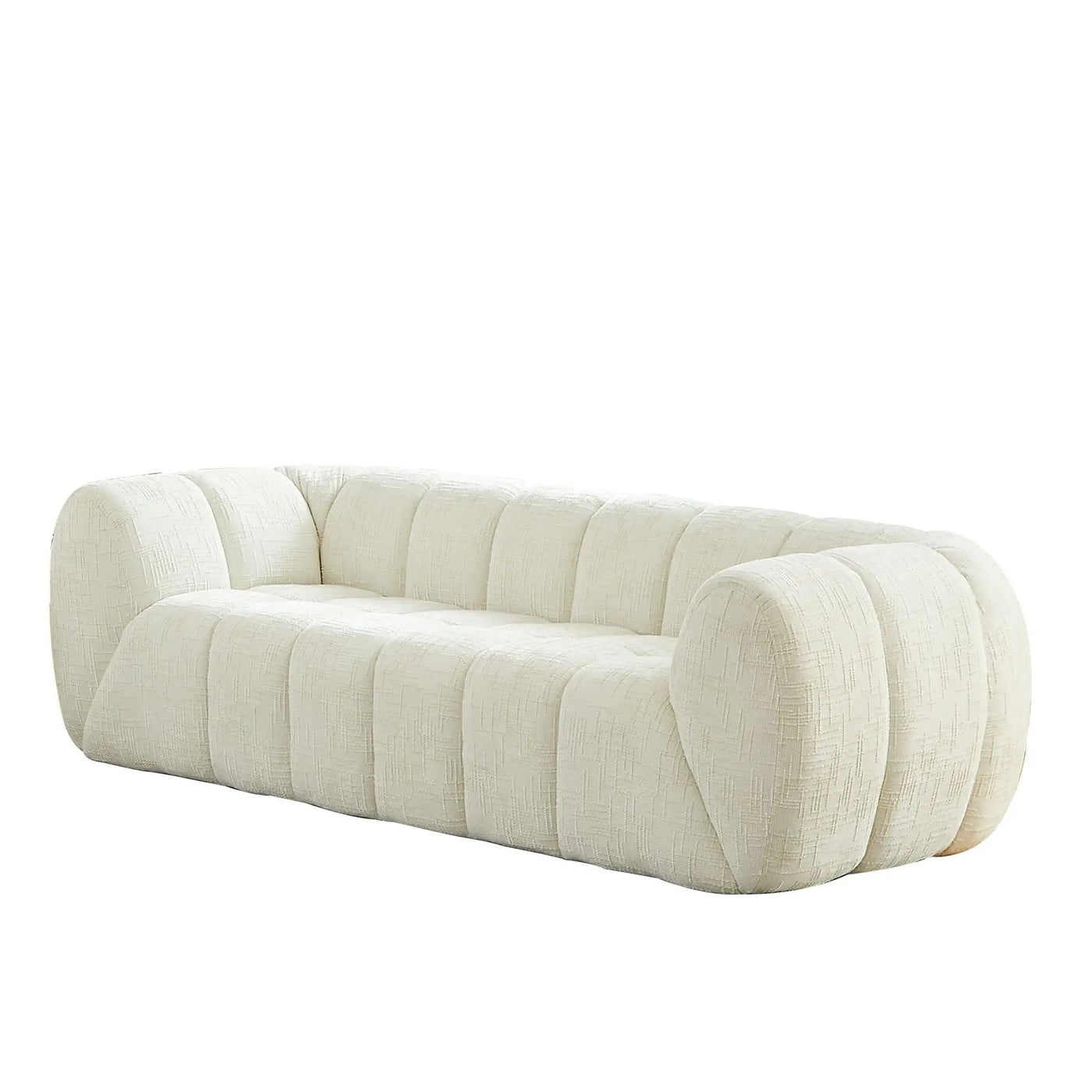 Modern Sofa With Piano Key Backrest by HouseOfZazla