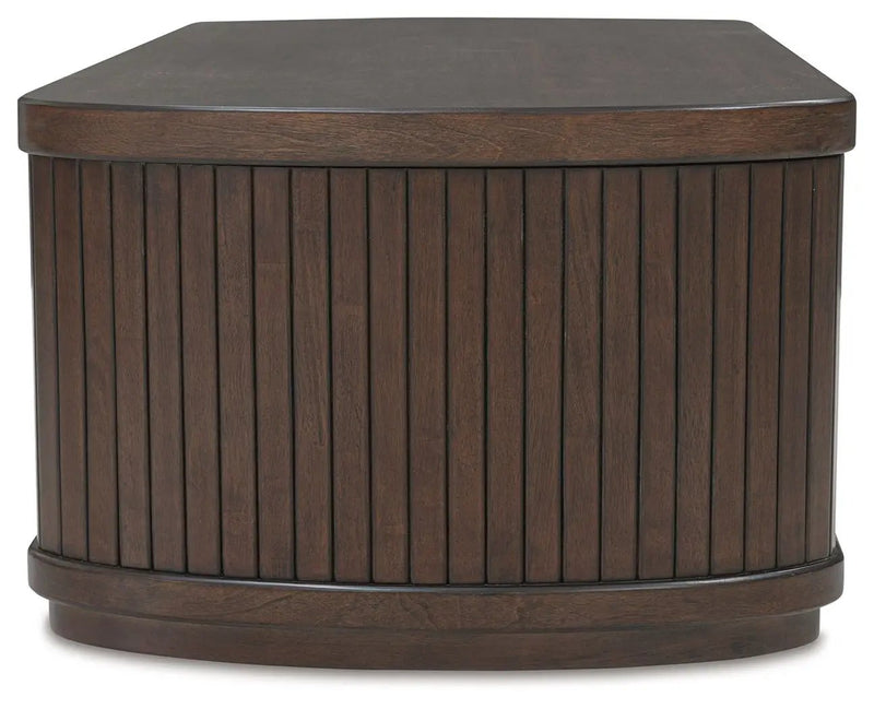 Korestone - Lift Top Cocktail Table - Dark Brown by Unique Piece Furniture