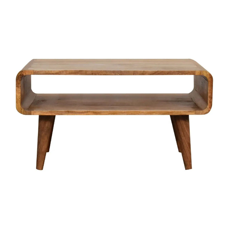 Solid Wood Open Media Unit by HouseOfZazla